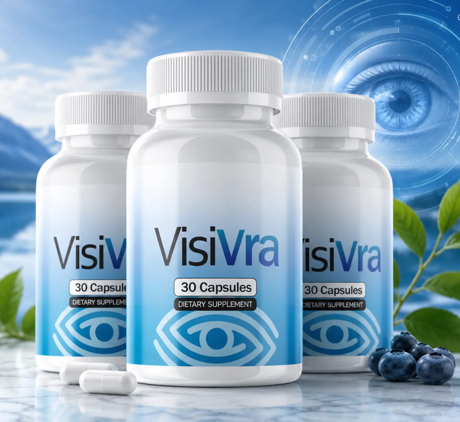 VISIVRA supplement for visual clarity and eye comfort